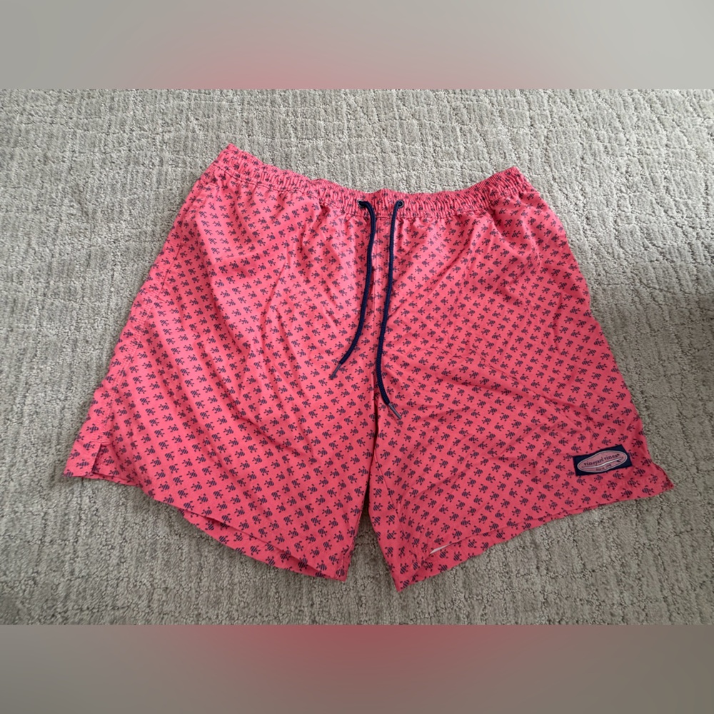 Vineyard Vines Pink Swim Shorts